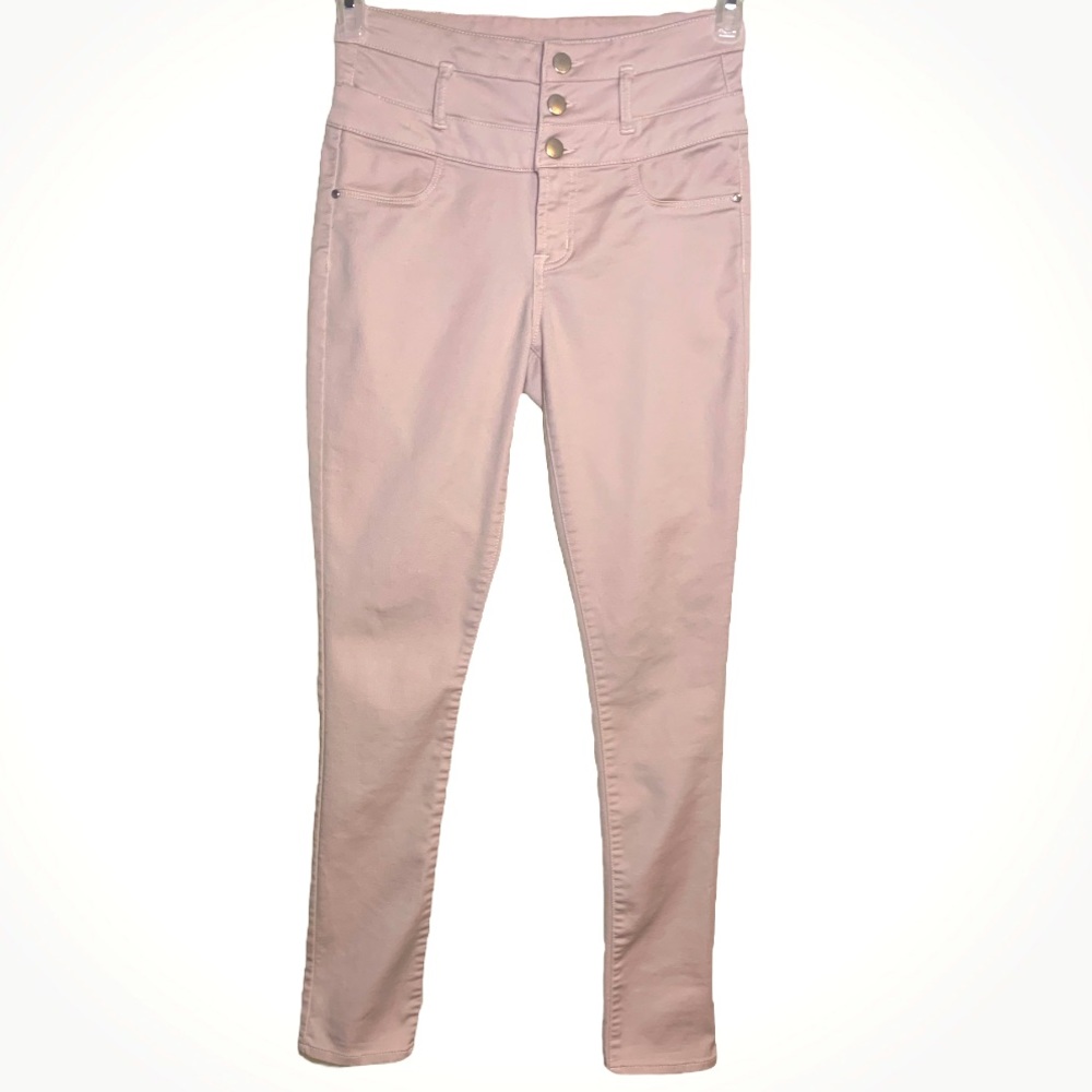 Baby Pink skinny jeans